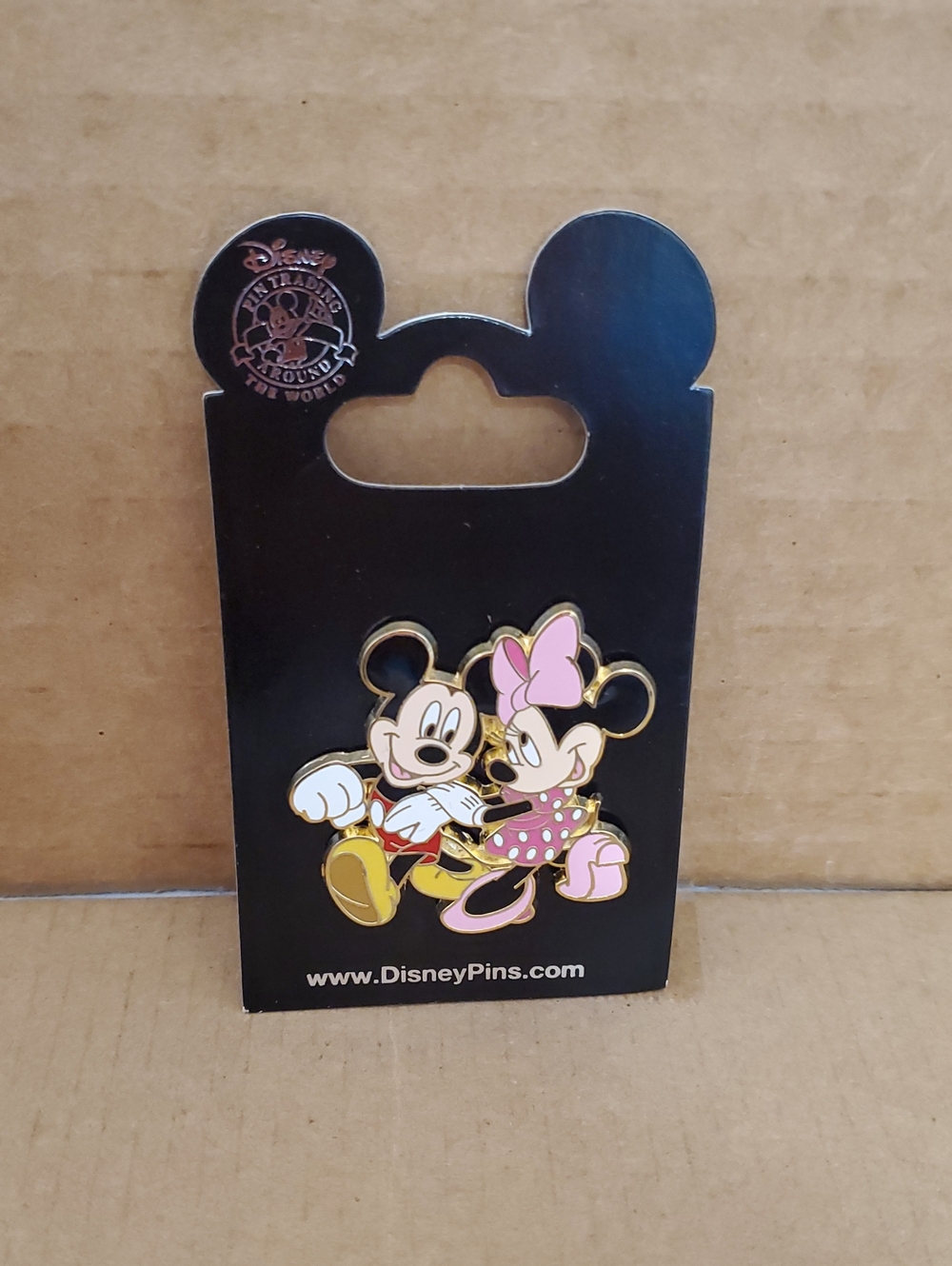 Disney Kids Minnie & Mickey Enamel Pin